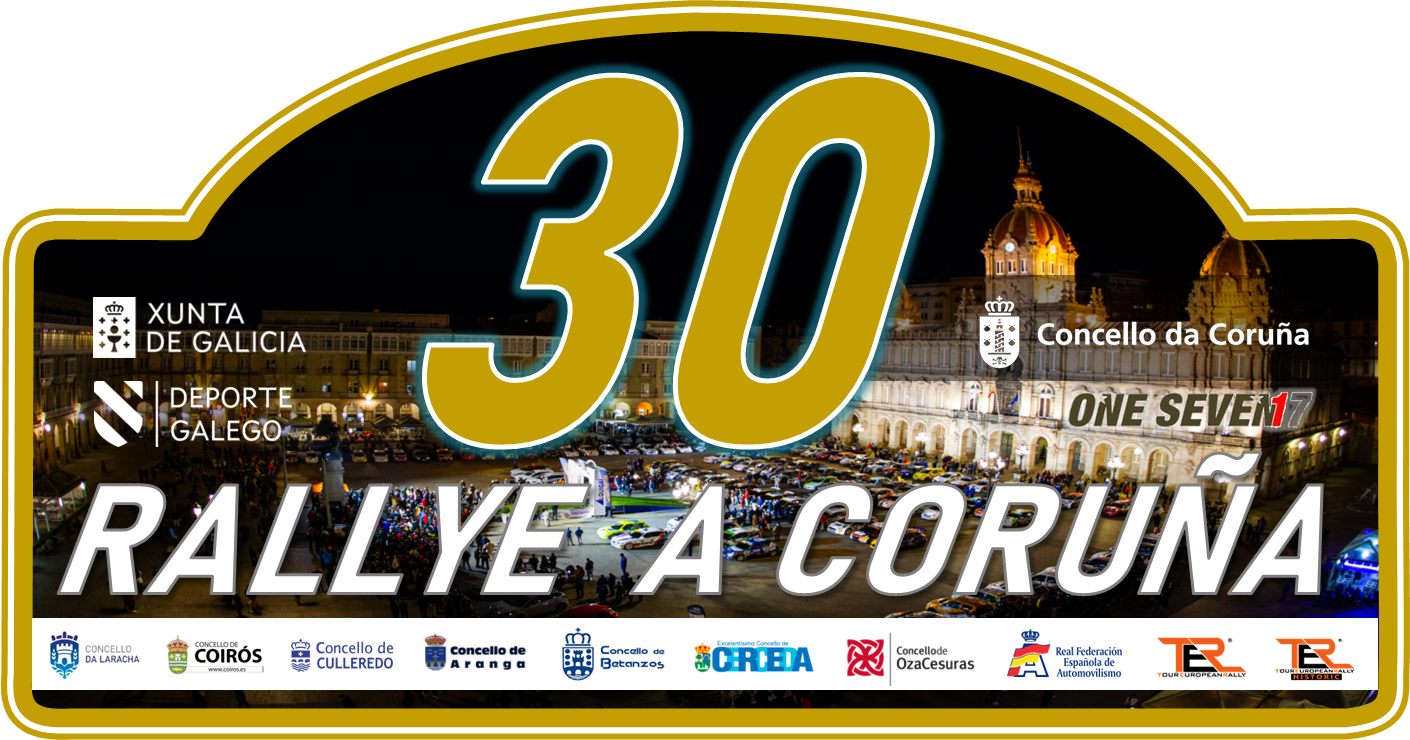 Placa30RallyeACoruna